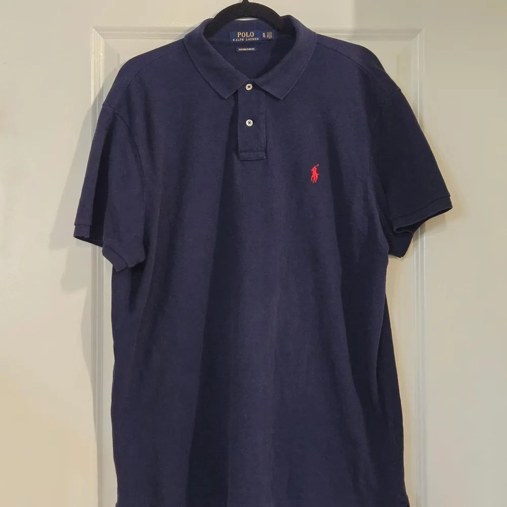 Polo Ralph Lauren Navy Polo, Red Pony by Polo Ralph Lauren, photographed by Sniffing Dog Vintage